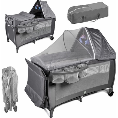 KIK KX2982 s přebalovacím pultem šedá – Zboží Dáma