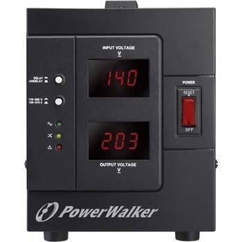 Image 1 of PowerWalker Стабилизатор powerwalker avr 1500 siv, 1500va (power-avr-1500)