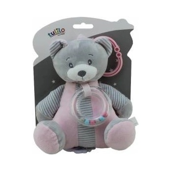 Tulilo Pozytywka Miś różowy 18 cm