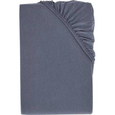 Livarno Home Napínací prostěradlo bi-elastické modré 90-100x200
