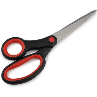 Nůžky pro leváky délka 21 cm Varianta: 1 červená, Balení: 1 ks 57404/146070/263925