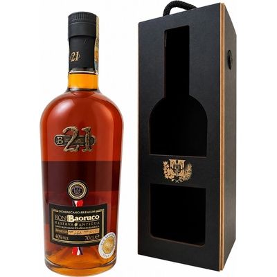 Ron Baoruco 21y 40% 0,7 l (karton)