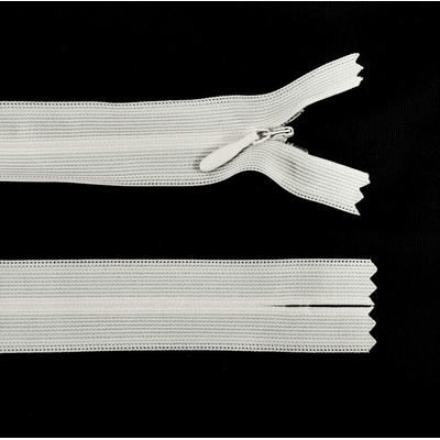 Spirálový zip no.3 skrytý nerozepínací 60cm - více barev color: 709 holubí šedá