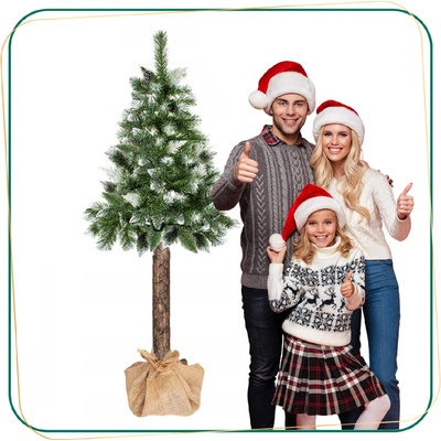 Springos CT0261 DIAMANTOVÁ BOROVICA NA KMEŇI 140 CM