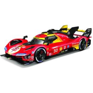 Bburago Bburago 1: 18 Ferrari Racing 499P №50 Червен 24H Льо Ман Шампион 2024