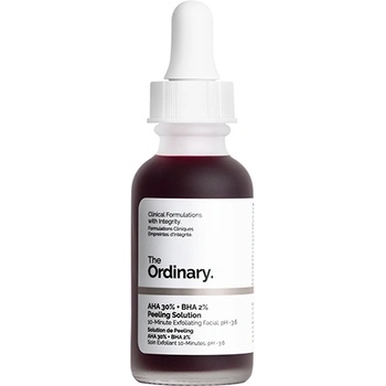 The Ordinary AHA 30% + BHA 2% Peeling Solution ексфолиращ серум за лице унисекс 30 мл
