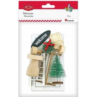 Vianočná ozdoba Craft-Fun - Vchod pre elfov Titanum (25BJ033152)