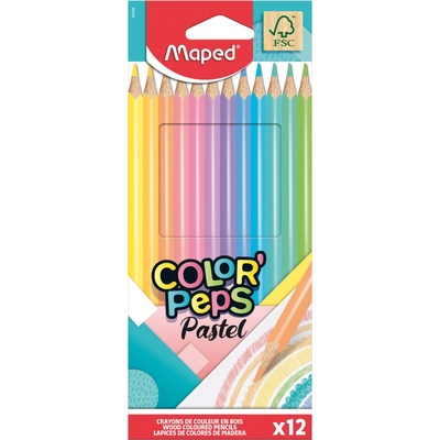 Maped Color'Peps pastel 12 farieb