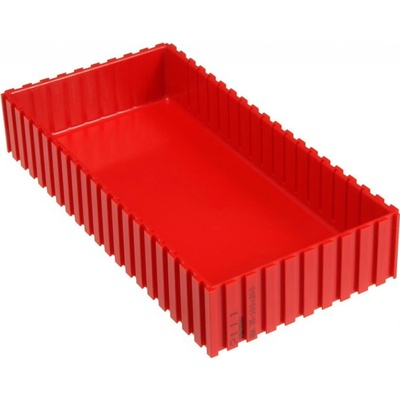 Pokorný Dačice Plastová krabička typ 2111 35 x 102 x 202 mm červená RAL 3020