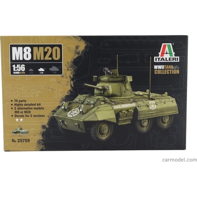 ITALERI FORD USA M20 ARMORED UTILITY CAR USA TANK 1944 1:56