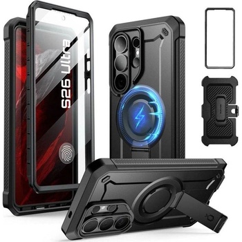 SUPCASE Magsafe Противоударен Калъф за Samsung S26 Ultra, Supcase UB Pro Mag, Черен (843439160736)