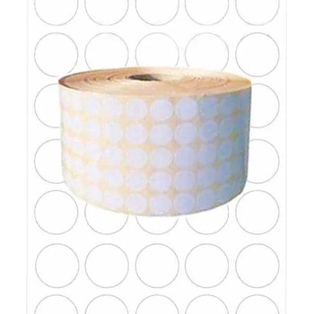 Image 1 of Самозалепващи етикети Ф 15мм /35000 ет. кръгли