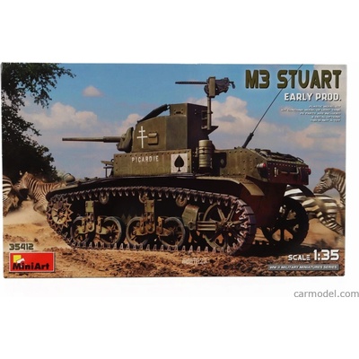 Miniart Tank M3 Stuart Military 1945 / 1:35
