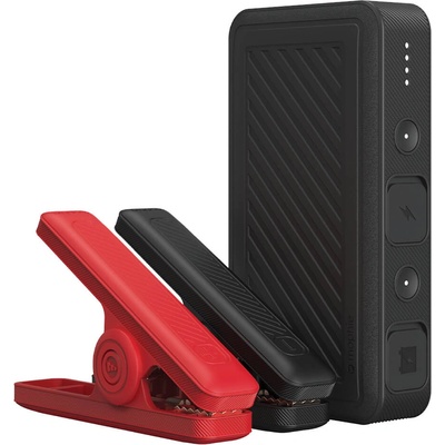 mophie Powerstation GO Rugged Compact Car Jump Starter 2700 mAh - външна батерия 2700 mAh с фенер и JumpStarter за автомобил (черен)