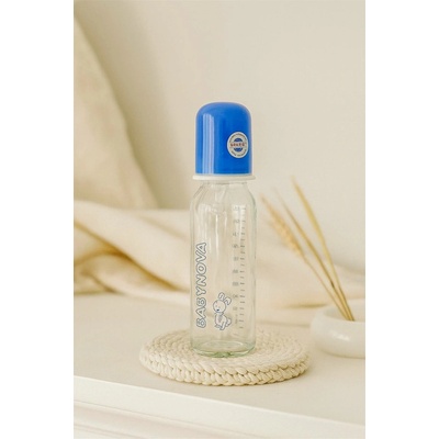 Baby Nova Novatex lahev skleněná bez dekoru 44105 240ml