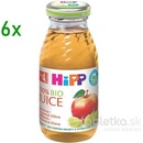 HIPP BIO Jablkovo-hroznová šťava 6 x 200 ml