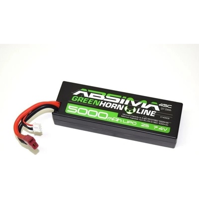 Absima LiPo akumulátor Greenhorn / 50C konektor T-Dean 7.4 V 5000 mAh