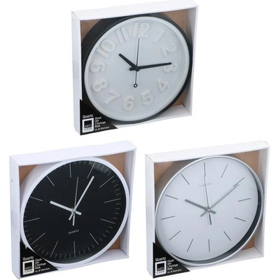 Edco Nástěnné hodiny 30cm MIX barev