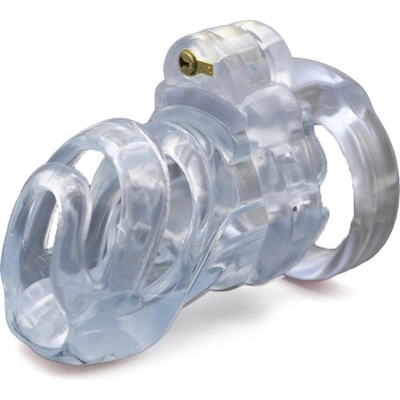 Brutus Cyborg Cage Chastity Cage Clear