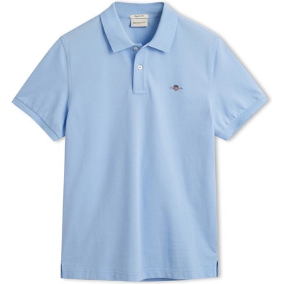 Gant Блуза с яка Gant Shield Pique Polo Shirt - Pale Blue 468