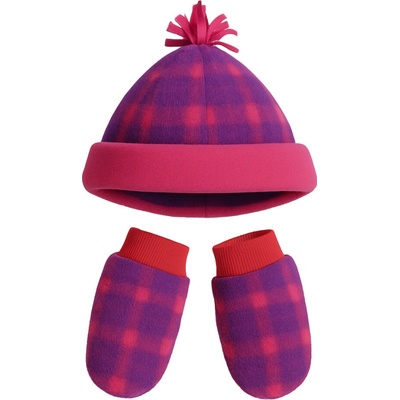 Columbia Tiny Animal s rukavicemi CC0083 Růžová