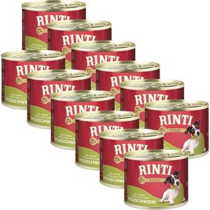 RINTI Консерва Rinti Gold Adult глиган 12 x 185 г