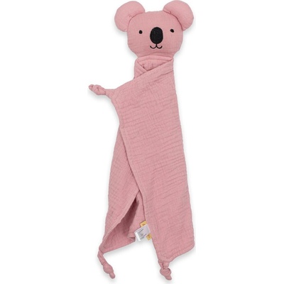 New Baby mušelínový zaspávač Koala pink