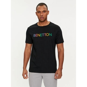United Colors Of Benetton Тишърт 3I1XU100A Черен Regular Fit (3I1XU100A)
