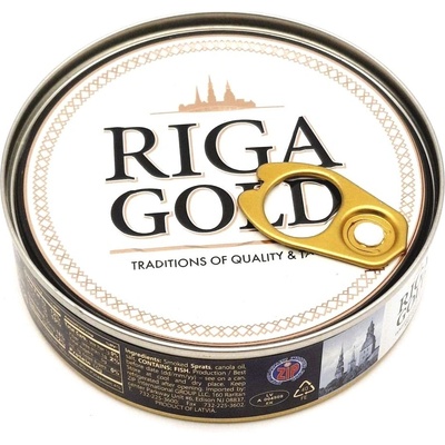 Riga Gold Šproty v oleji 168 g