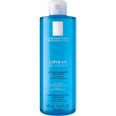 La Roche-Posay Lipikar Zklidňující ochranný Gel na mytí obličeje a těla 400 ml