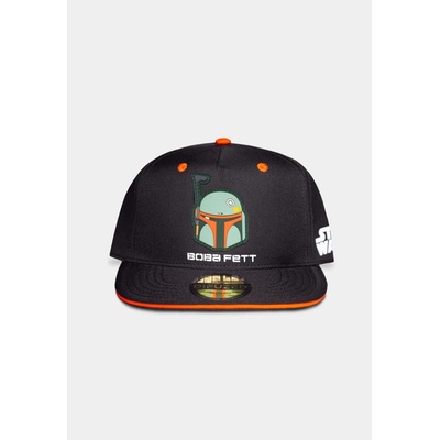 Star Wars Episode IV A NEW The Mandalorian Boba Fett Bounty Hunter Boys Snapback Cap Black
