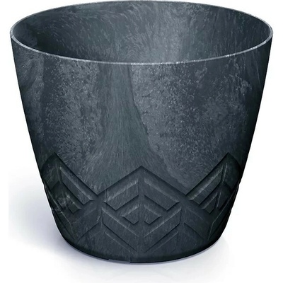 Prosperplast Kvetináč ARECA betónový antracit, 11,9 cm