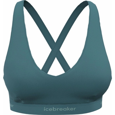 Icebreaker Mer 125 Cool-Lite Sprite Racerback Bra sivá
