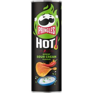 Pringles Hot Kickin заквасена сметана 160гр
