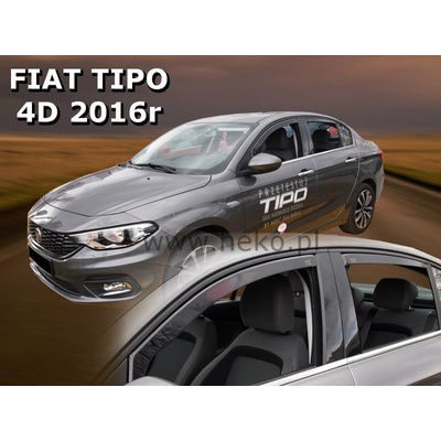 Deflektory Fiat Tipo Htb, Seda, Cross 2016