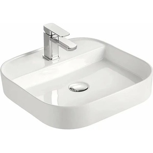 Fluminia Мивка за плот Fluminia Juno бяла 39 см (8065)
