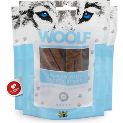 WOOLF Salmon with Carrot stripes 100 g