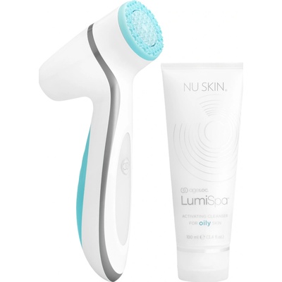 Nuskin ageLOC Lumispa pro číštění pleti + čistící gel pro citlivou pokožku 100 ml dárková sada