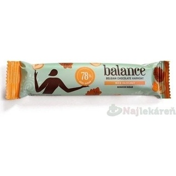 Balance mliečna čokoláda s lieskovými orieškami so sladidlom zo stévie 35g