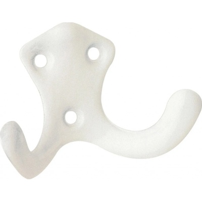 Háček 1132 kov bílý 47 mm x 72 mm x 32 mm