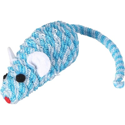 Huhubamboo myš provázková proužkatá 4,5 cm 1 ks