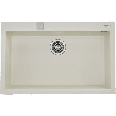 Teka Гранитна мивка, авт. клапан, за шкаф 80 см ForSquare 72.40 TG КРЕМ (М.1025.КР)