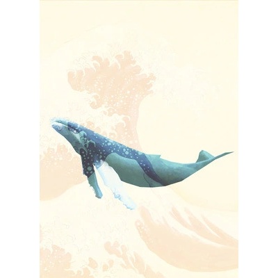 IAX4-0012 Fototapeta vliesová Whale Voyage rozměry 200x280 cm