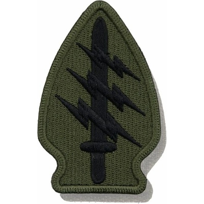 Nášivka: SPECIAL FORCES - znak [ssz] olivová | černá