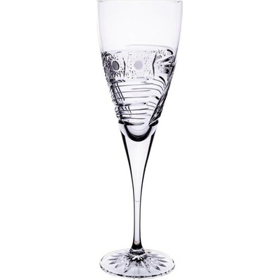 BOHEMIA CRYSTAL Broušené sklenice Fiona na červené víno Brus kometa 6 x 310 ml