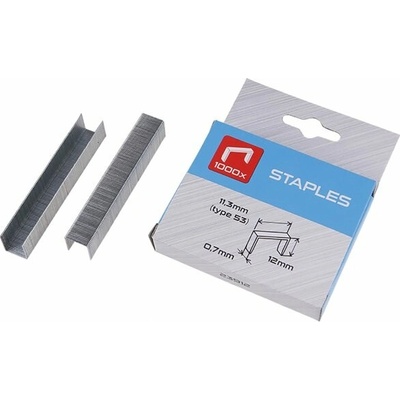 Spony 12mm 1000ks / box