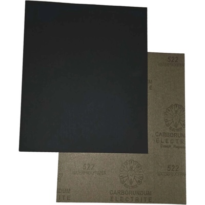 CARBORUNDUM ELECTRITE Papír brusný vodní 522 230x280mm zrnitost: 2000