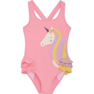 Color Kids-Swimsuit W. Application-5039-Plumeria Růžová