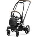 Cybex e-PRIAM 4 Frame + Seat Unit Platinum 2024 Chrome Brown