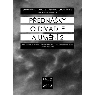 Přednášky o divadle a umění 2
